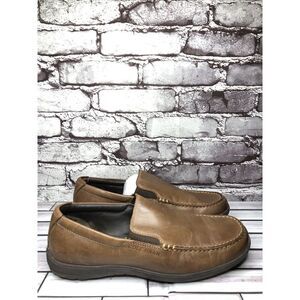 Cole Haan Brown Leather Slip On Casual Loafers Shoes Men Sz 9M US/42EU